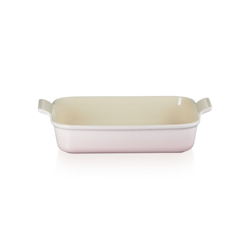 LE CREUSET - Bandeja Rectangular Heritage 32Cm Shell Pink