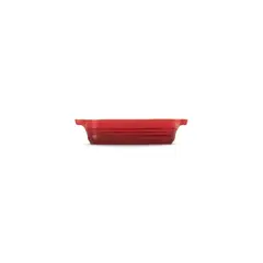 LE CREUSET - Bandeja Rectangular Clásica 18cm Cereza Cerámica