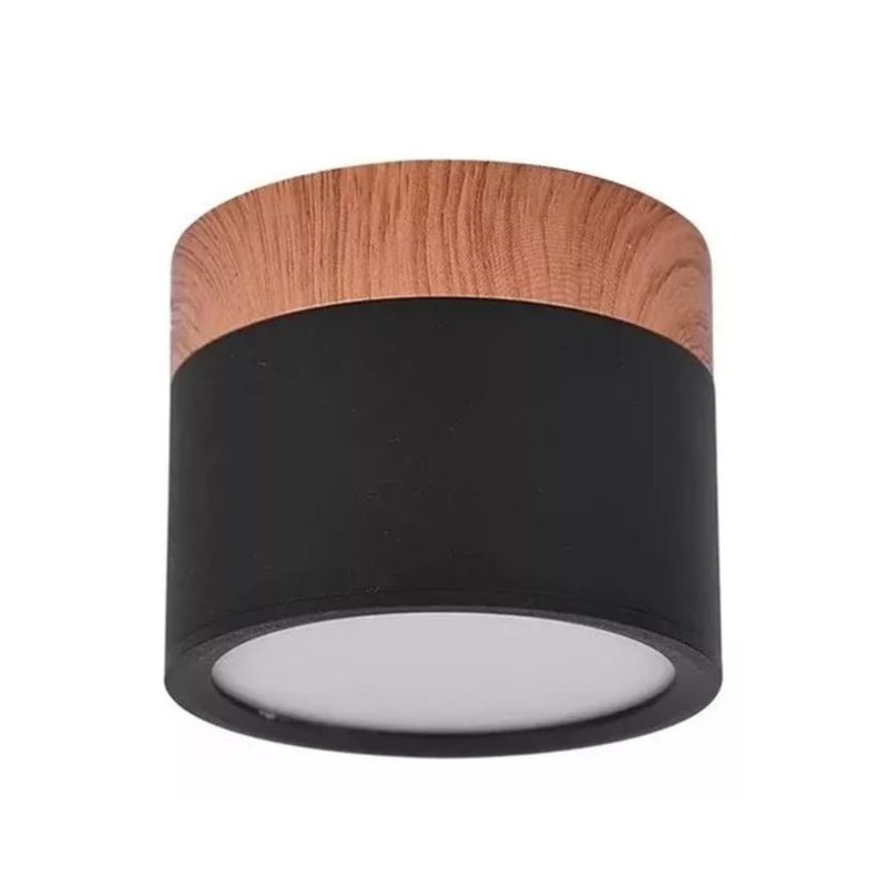 GENERICO - PANEL LED DECORATIVO MADERA 6W CALIDO 3000K KONNERGIE DEUS
