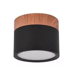 GENERICO - PANEL LED DECORATIVO MADERA 6W CALIDO 3000K KONNERGIE DEUS