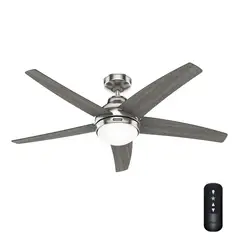 HUNTER - VENTILADOR DE TECHO BERNARD 52” CON LUZ