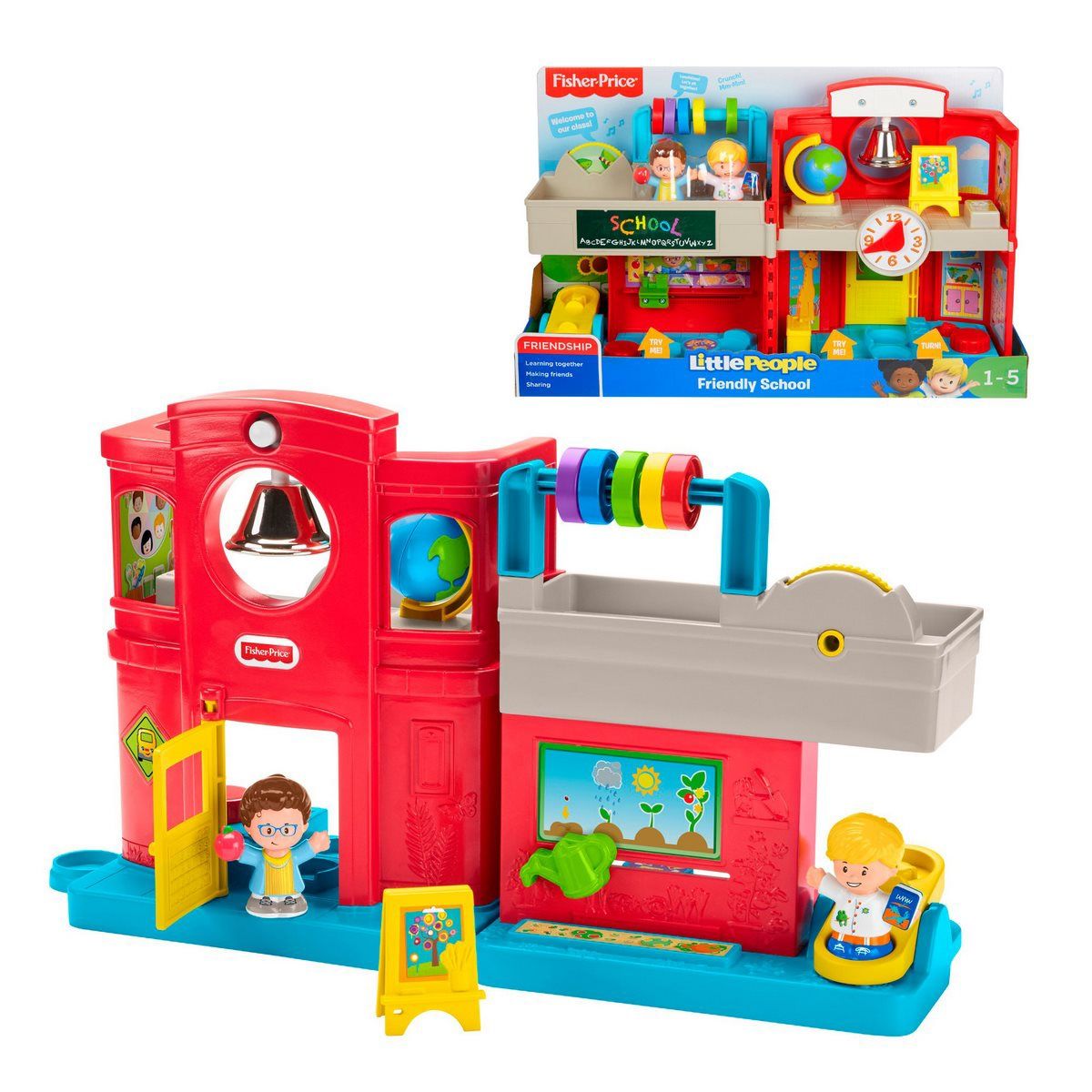 ANSALDO - Escuela De Amigos Little People Mattel