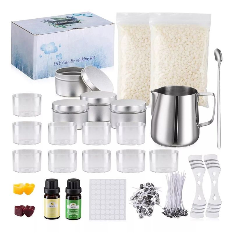 OFERTABKN - Kit De Fabricación De Velas Para Principiantes, 153 Piezas
