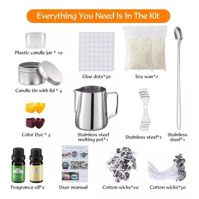 Imagen 2 del producto Kit De Fabricación De Velas Para Principiantes, 153 Piezas