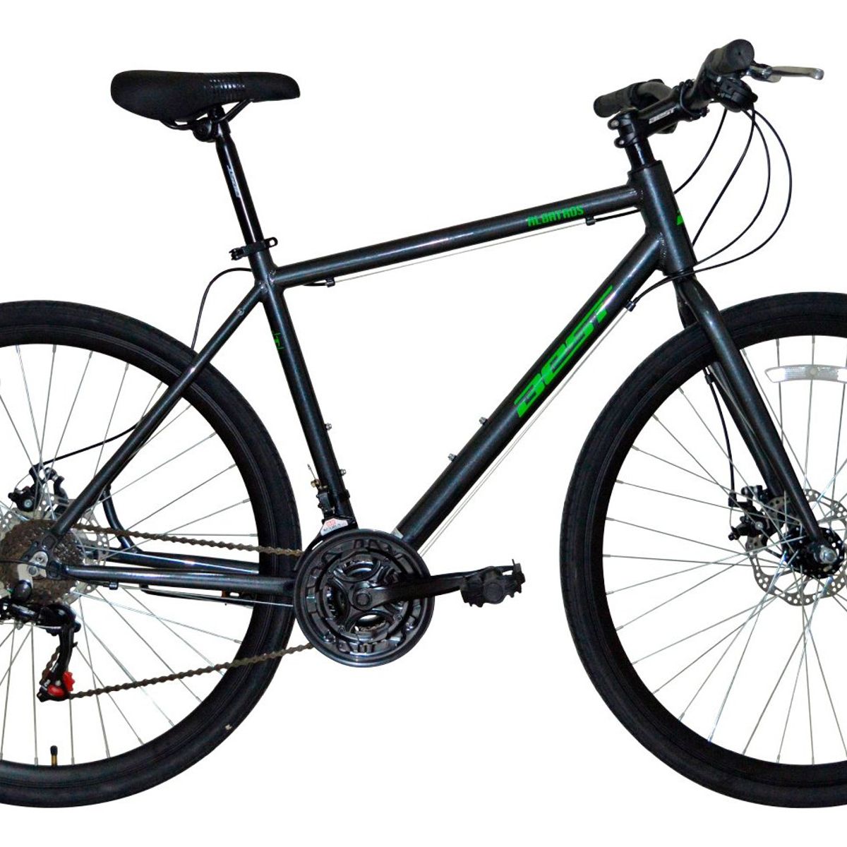 BEST - Bicicleta Best Albatros Hibrida 700 X 35 Aluminio Talla 19