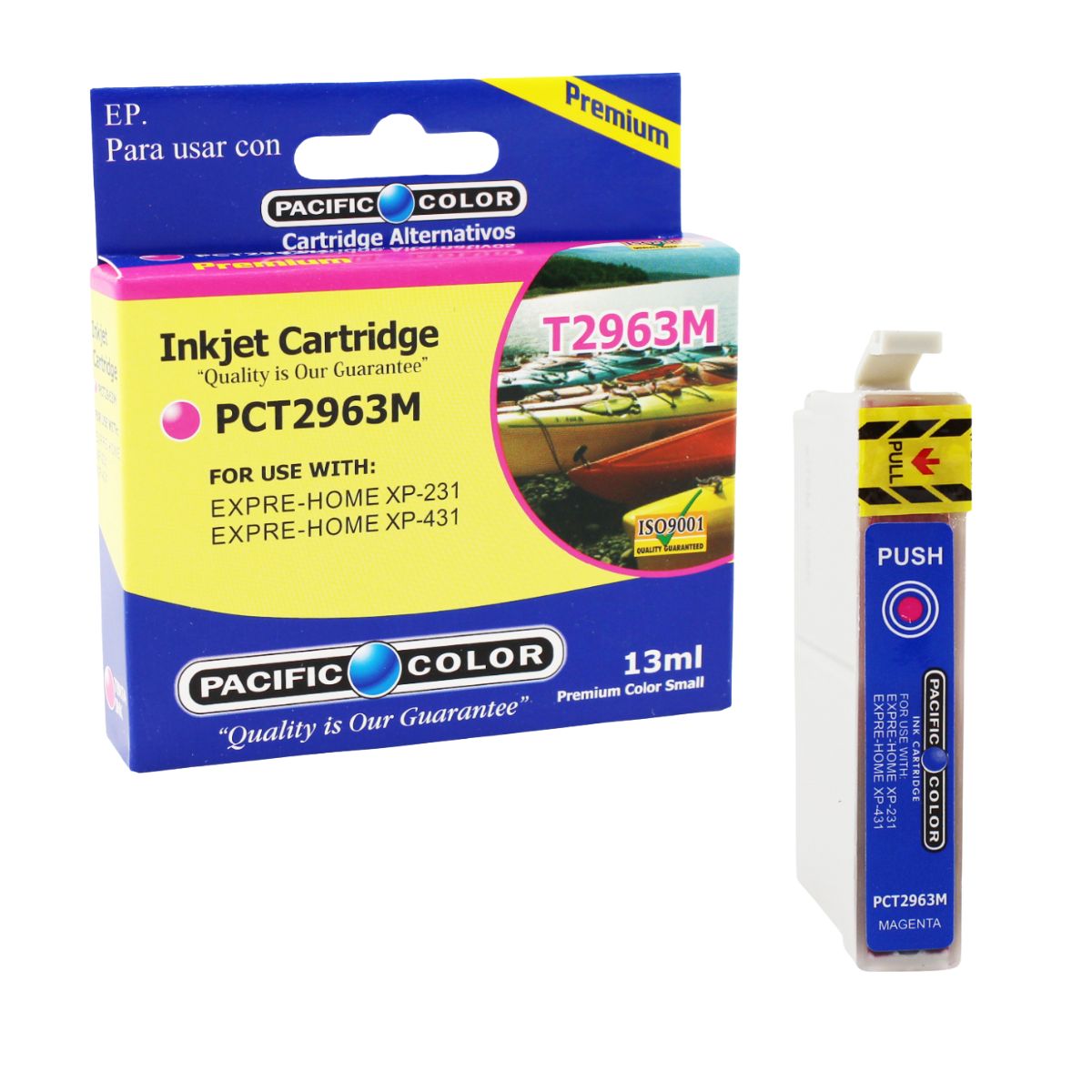 GENERICO - Pack 4 Cartuchos Tintas Alternativas 297 296 Xp231 Epson