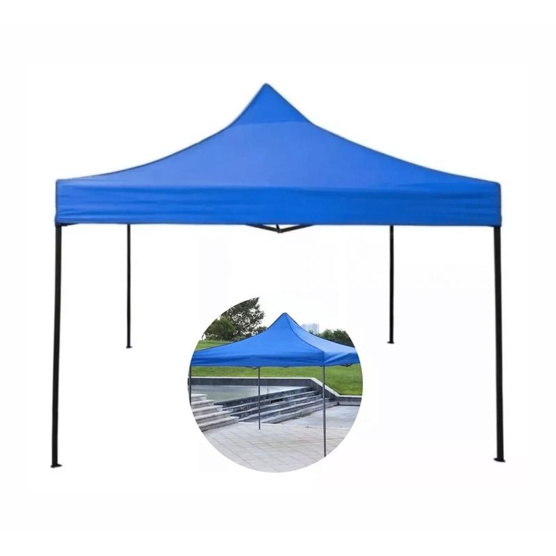 GENERICO - Toldo Azul 2x2 Mts jardin hogar