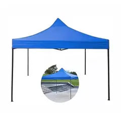 GENERICO - Toldo Azul 2x2 Mts jardin hogar