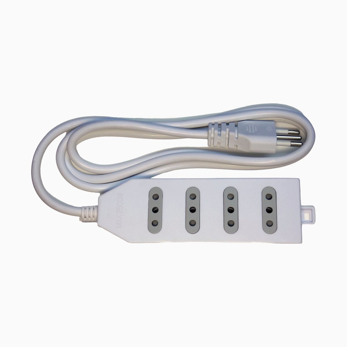 MACROTEL - Zapatilla Eléctrica 4 Tomas Blanca 1,5 Mts Macrotel - Sec