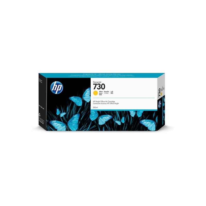 HP - Cartucho de tinta HP DesignJet 730 P2V64A de 130 ml Amarillo HP