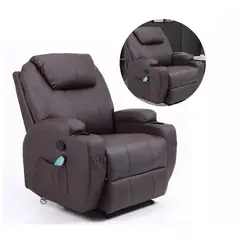 GENERICO - Bergere con Masaje Eléctrico - Marrón
