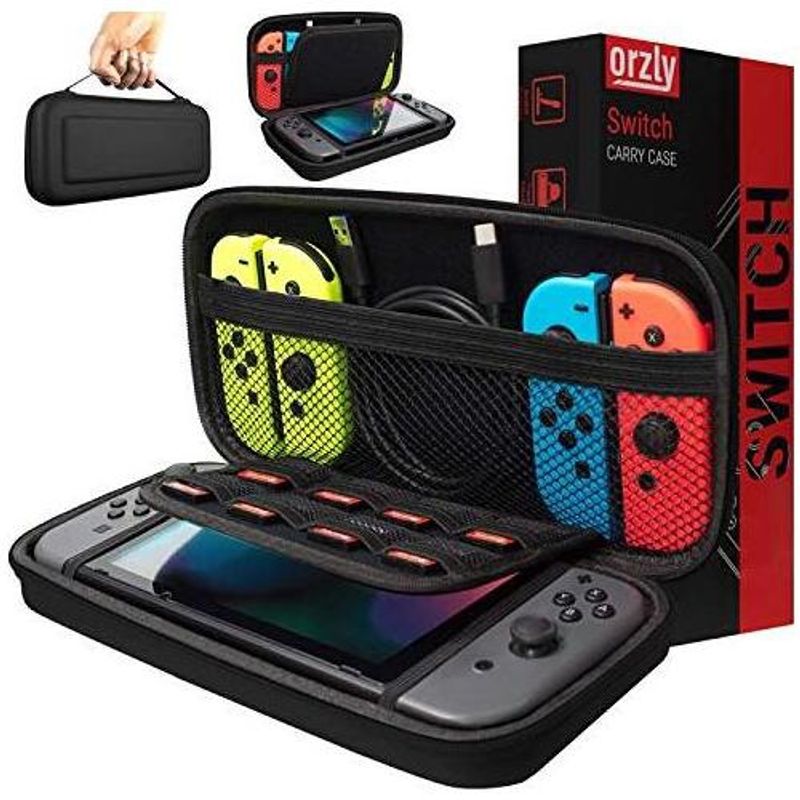 ORZLY - Estuche De Transporte Nintendo Switch Orzly Negro