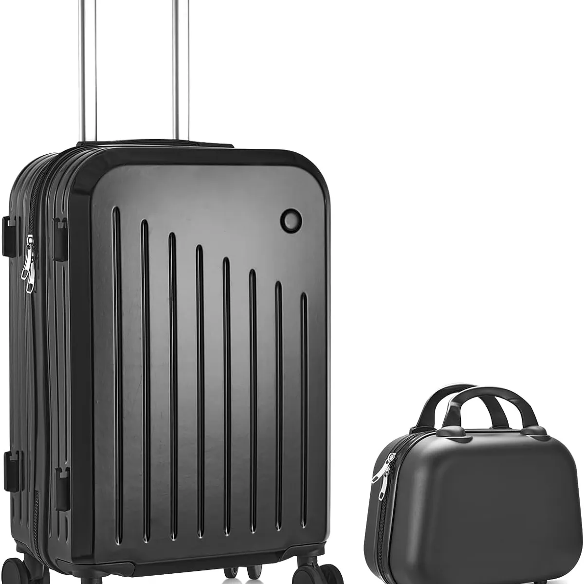 BLUEDREAMER - maletas de viaje multifuncional bolsa maleta con ruedas - Rosa  21-