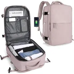 TIOZONEY - Mochila de viaje para mujeres hombros