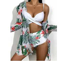 TIOZONEY - Conjunto bikini mujer con Tunica.