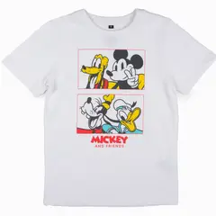 DISNEY - Pack Poleras Niño Mickey y sus Amigos Rojo