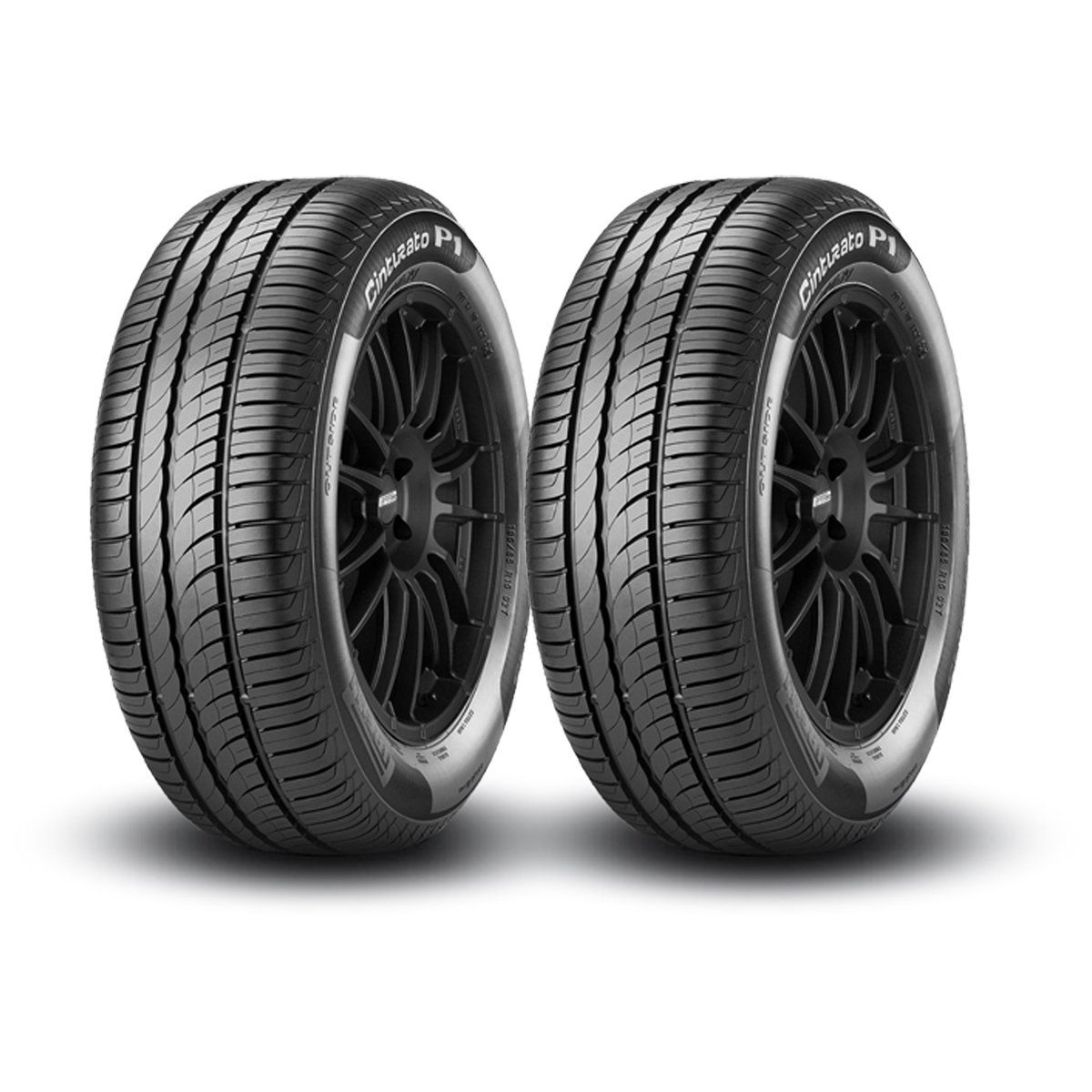 PIRELLI - SET 2 NEUMATICOS PIRELLI 185/65 R15 92H CINTURATO P1 (KS) XL