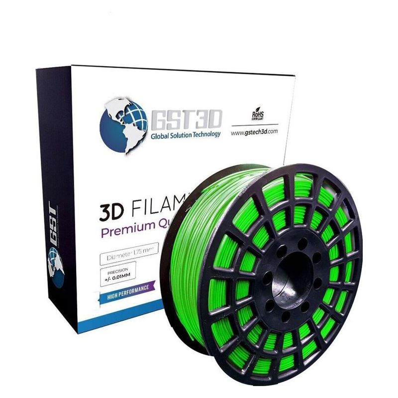 GST - Filamento PLA impresión 3D GST Verde 1kg