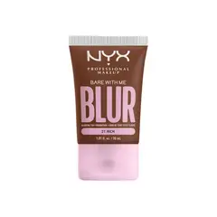 NYX - Base De Maquillaje Bare With Me Blur Rich T21 Nyx.