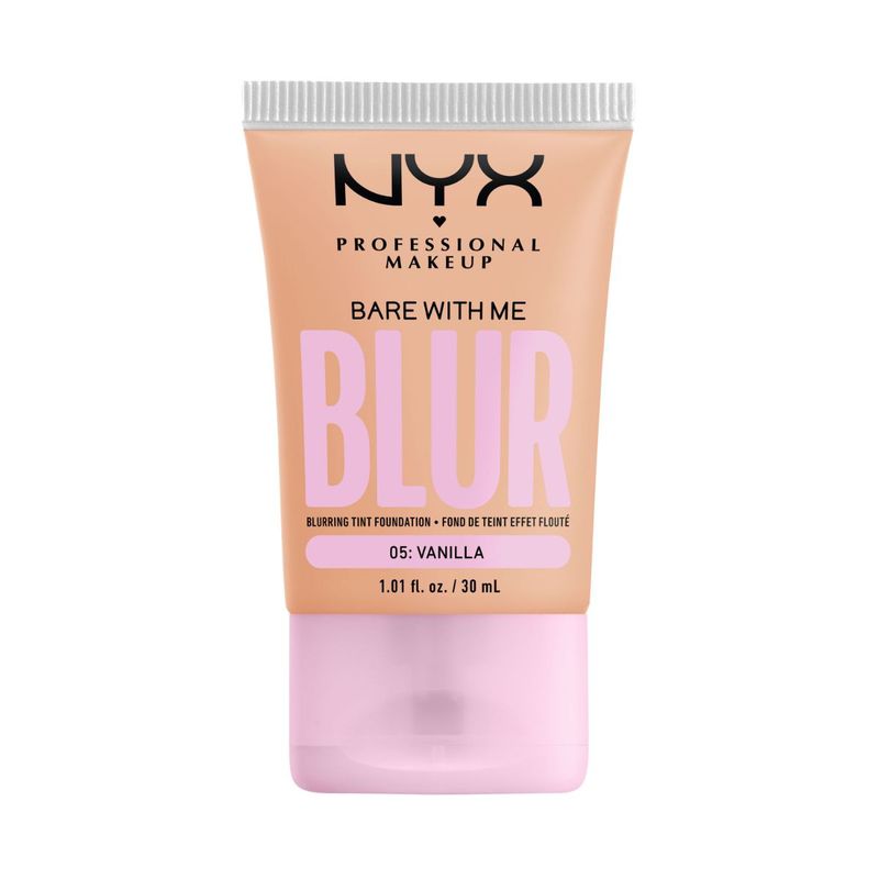 NYX - Base de Maquillaje Bare With Me Blur Vanilla T05 NYX.