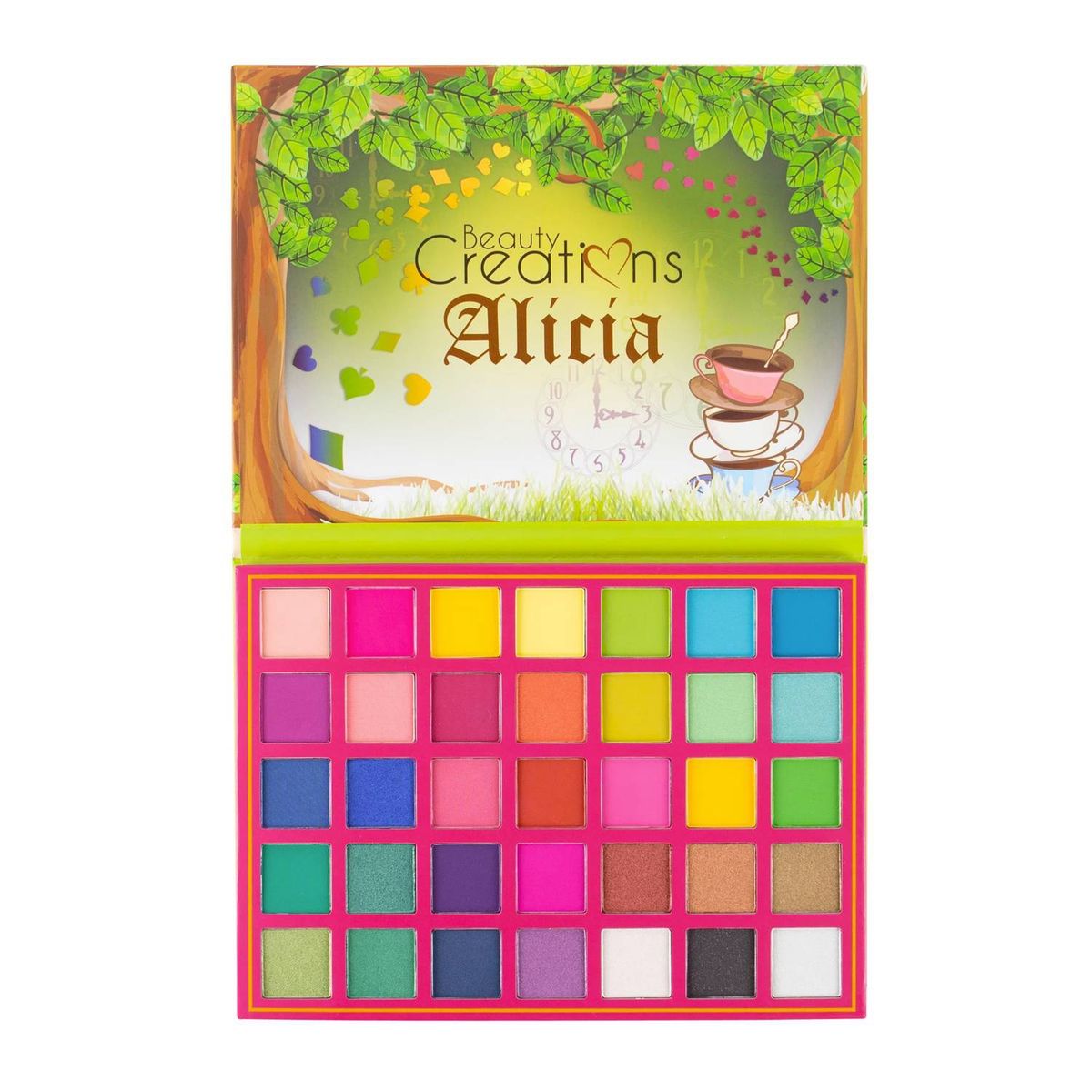 BEAUTY CREATIONS - Paleta de Sombras Alicia - Beauty Creations.