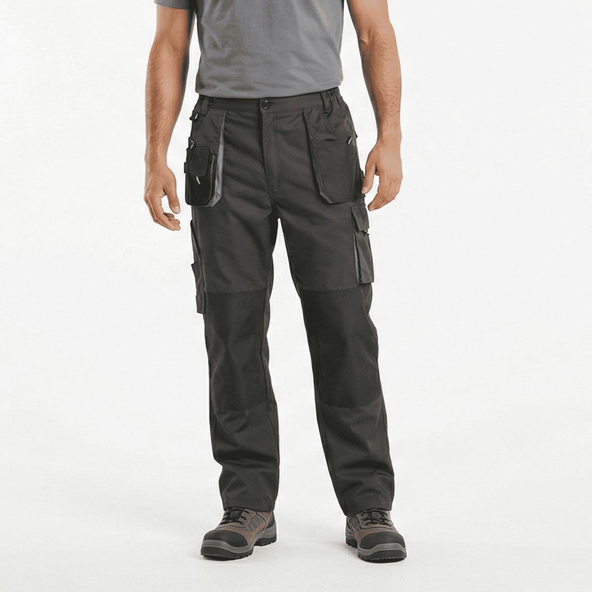 T-WORLD - Pantalón Actium Canvas Hombre Triple Costura Reforzada