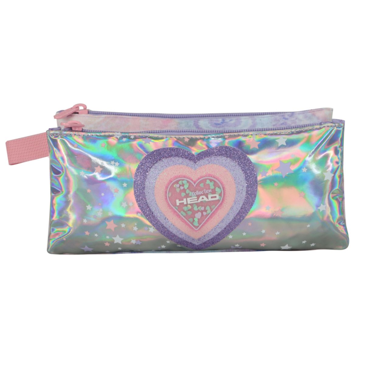 HEAD - Estuche Escolar Celerio Tie Dye Heart Lila Head