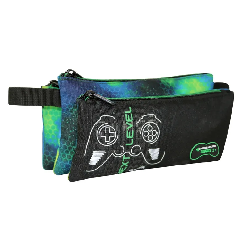 HEAD - Estuche Escolar Celerio Galactic Game Azul Head