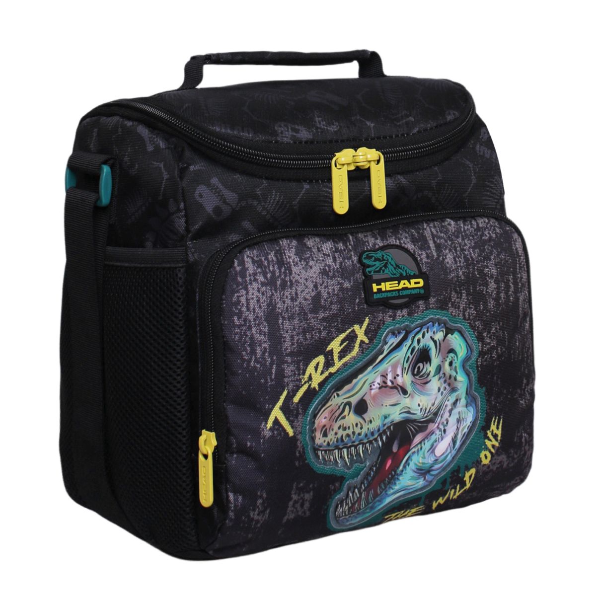 HEAD - Lonchera Escolar Freeze Dino 3D Negro Head