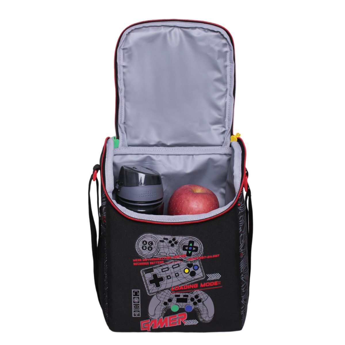 HEAD - Lonchera Térmica Greenland Gamer Circuito Negro Head