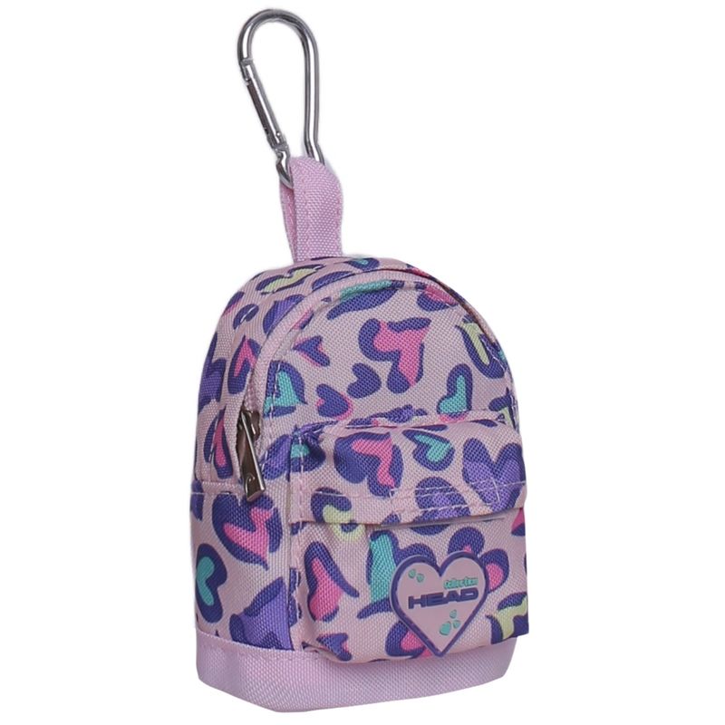 HEAD - Mini Mochila Mujer Animal Corazon Rosado Head