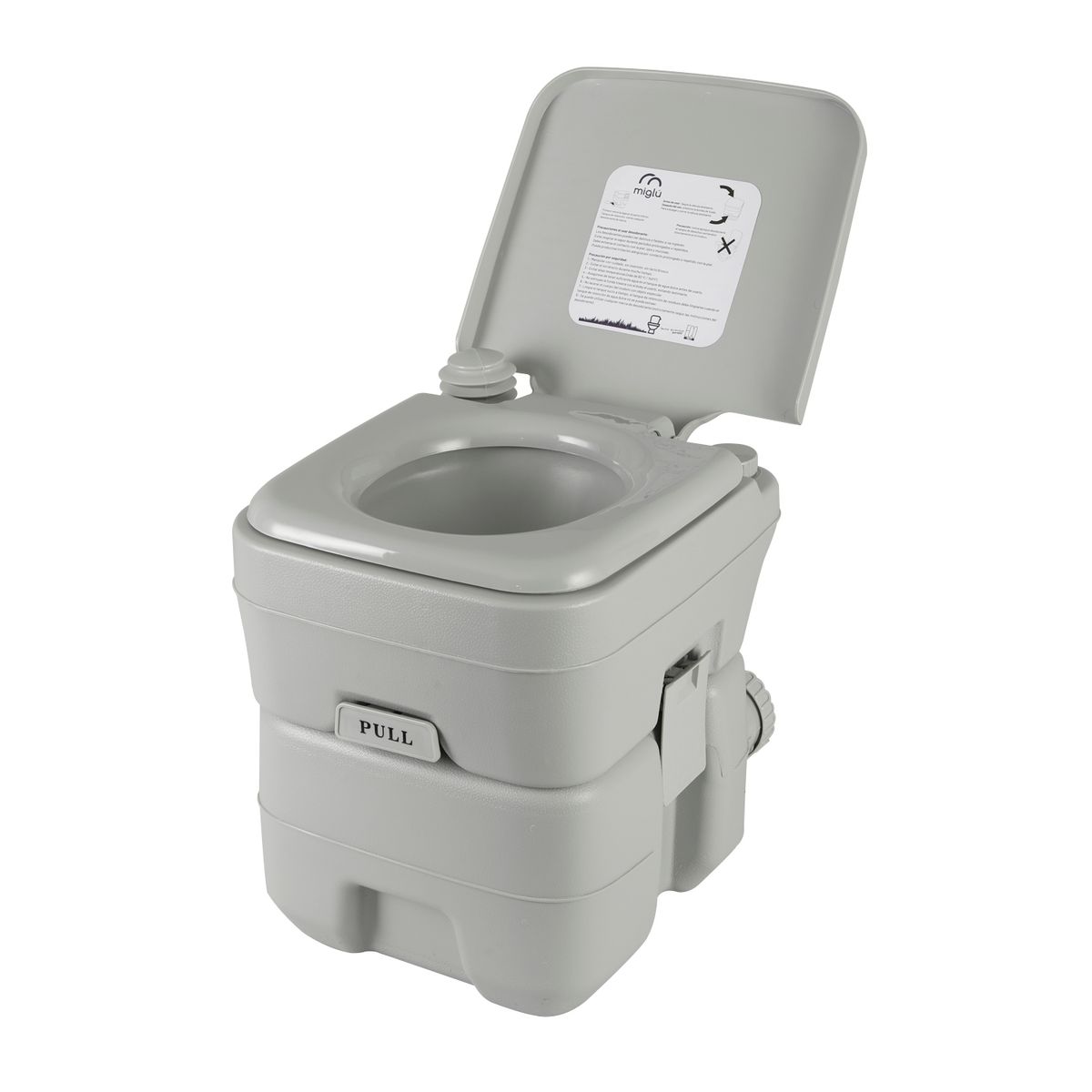 MIGLU - Baño Químico Portatil Miglu Para Camping