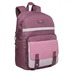 HEAD - Mochila Microfibra Corolla Color Block Dirty Malva