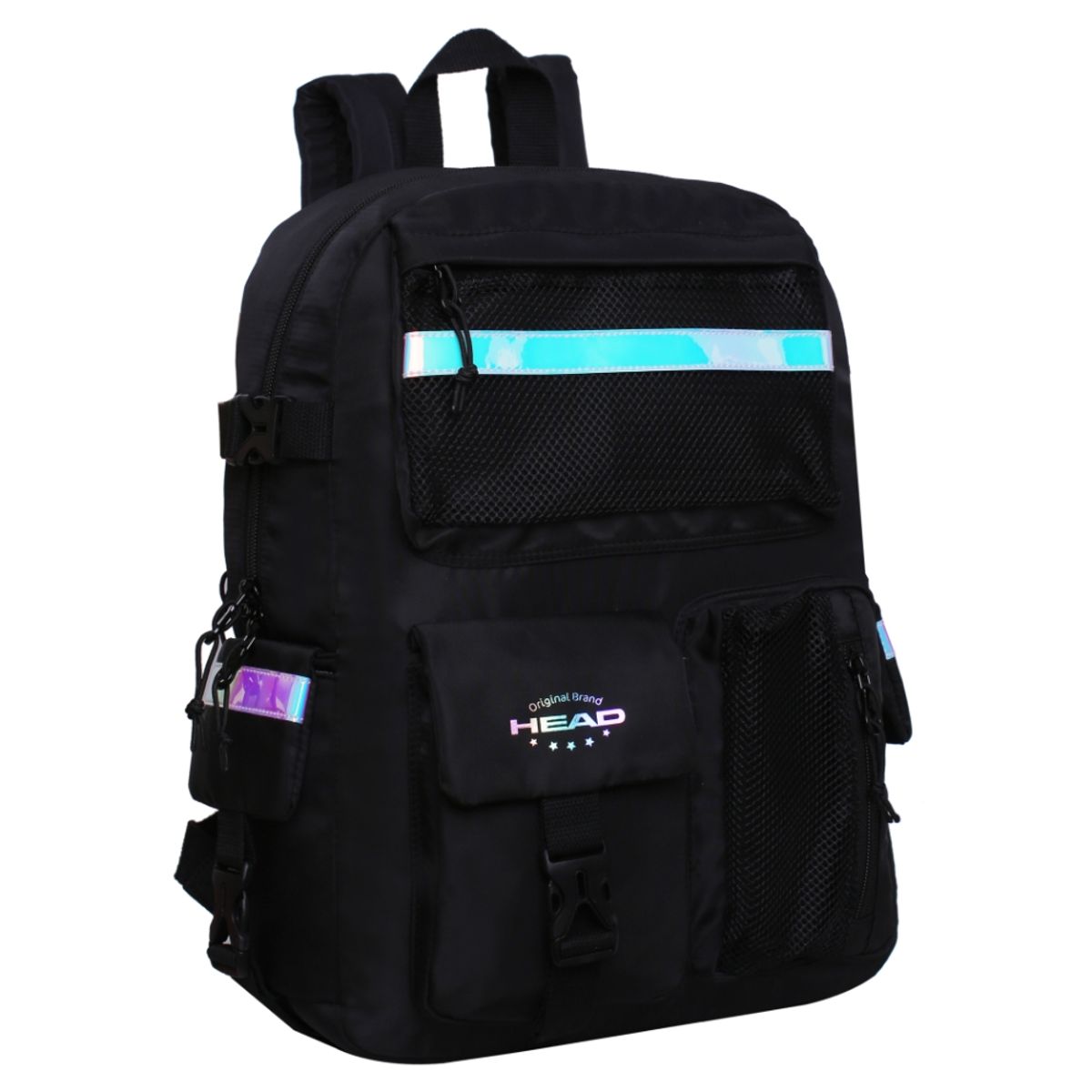 HEAD - Mochila Mujer Escalede Holographic Negro Head
