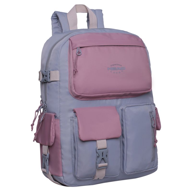 HEAD - Mochila Mujer Escalede Color Block Gris Head