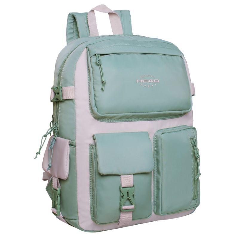 HEAD - Mochila Mujer Escalede Color Block Menta Head