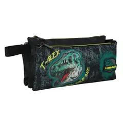 HEAD - Estuche Escolar Celerio Dino 3D Negro