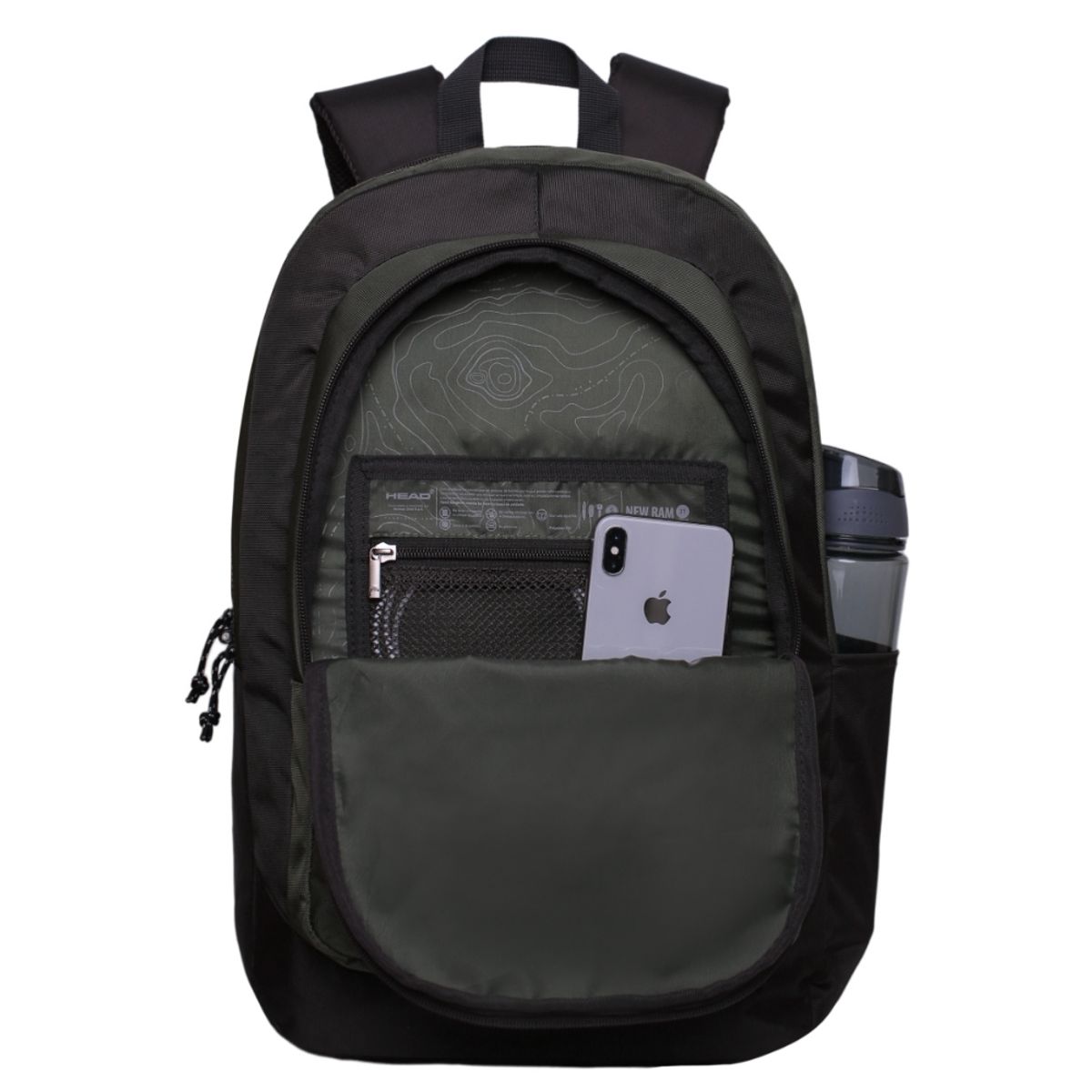 HEAD - Mochila Notebook New Ram Verde Musgo Head