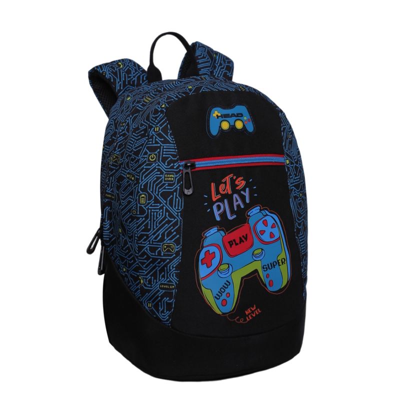 HEAD - Mochila Escolar Khalessi Gamer Circuito Azul Head