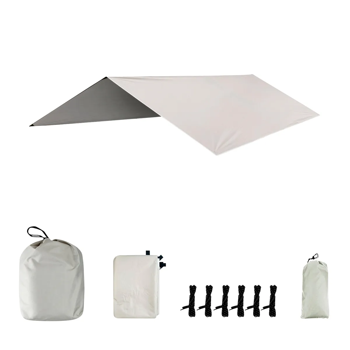 MIGLU - Toldo Carpa Plegable Camping 3x3 Mts Miglu