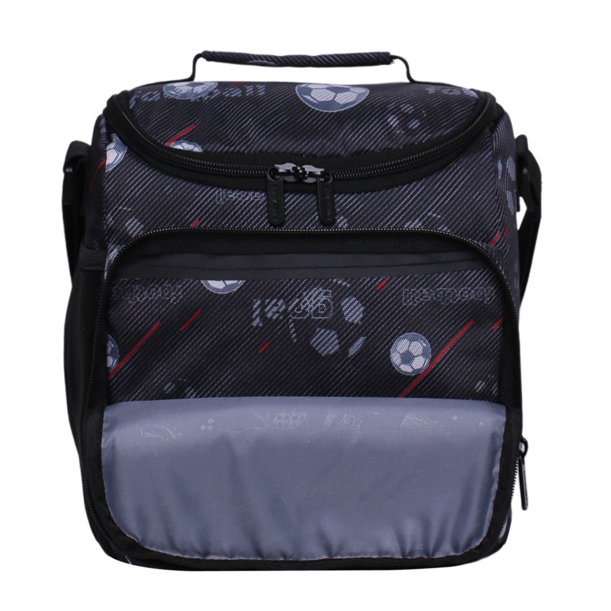 HEAD - Lonchera Escolar Freeze Futbol Negro Head