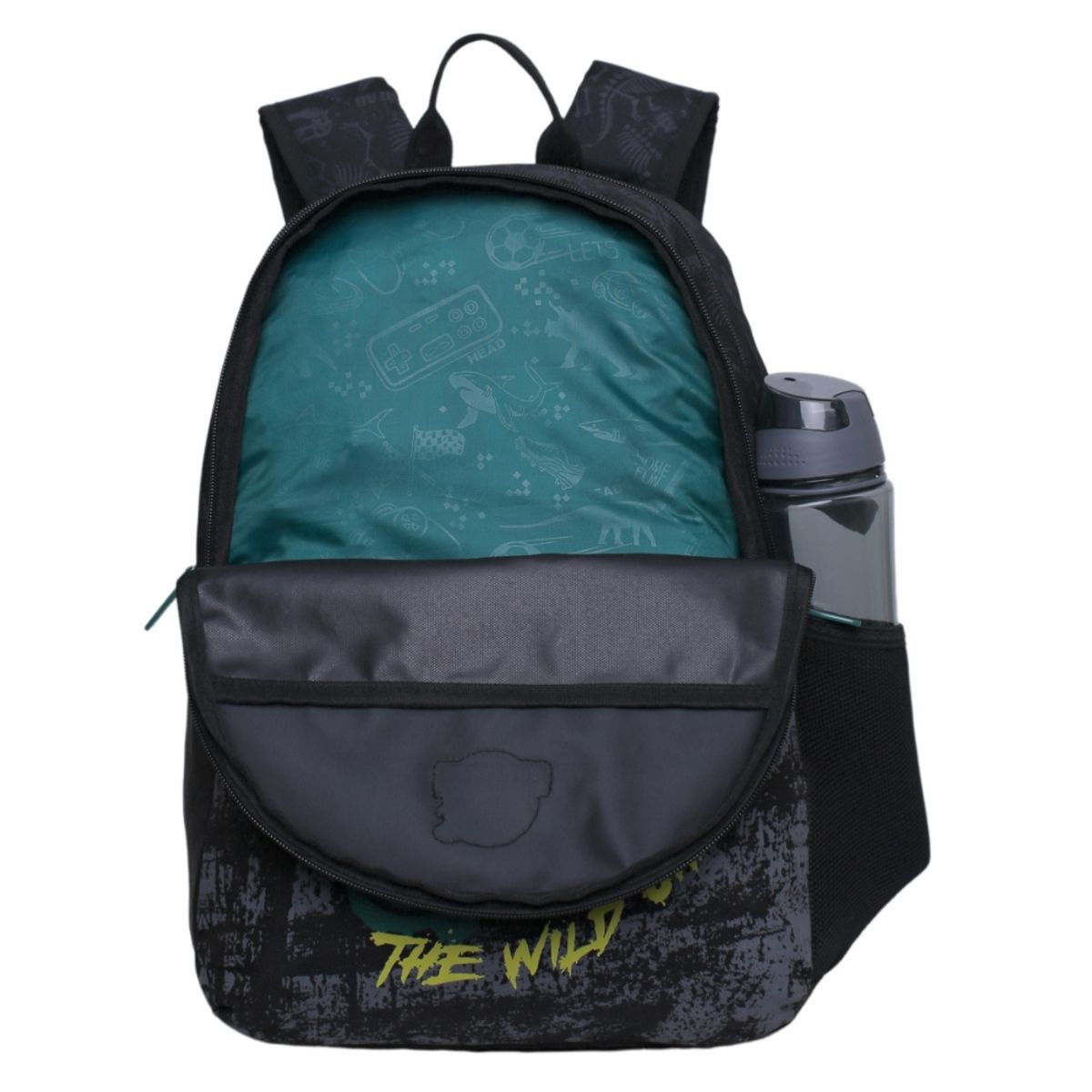 HEAD - Mochila Infantil Sunny Dino 3D Negro Head