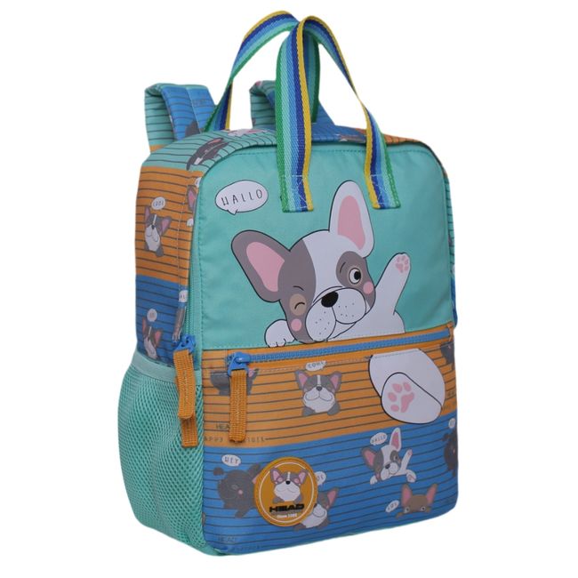 HEAD - Mochila Fashion Infantil Pepa Bulldog Celeste Head