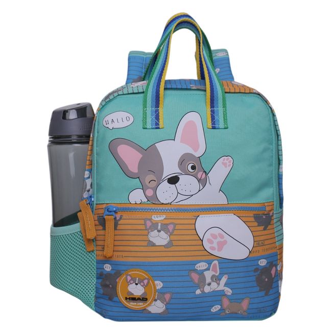 HEAD - Mochila Fashion Infantil Pepa Bulldog Celeste Head