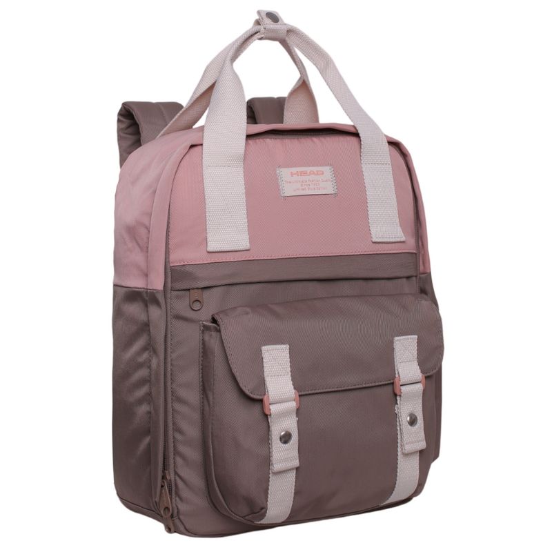 HEAD - Mochila Fashion Omega Color Block Café Head