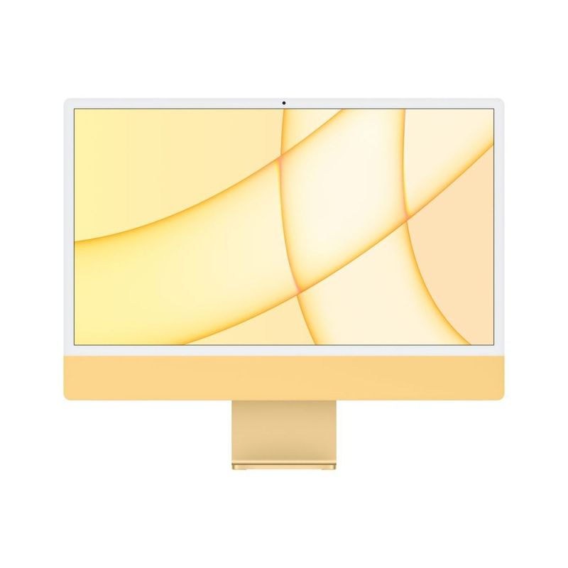 APPLE - Apple Imac 24" M1 8CPU 8GPU 8GB RAM 256GB SSD (2021) Amarillo Reacondicionado