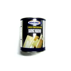 SOQUINA - BARNIZ 1/4 GAL CAOBA SOQ