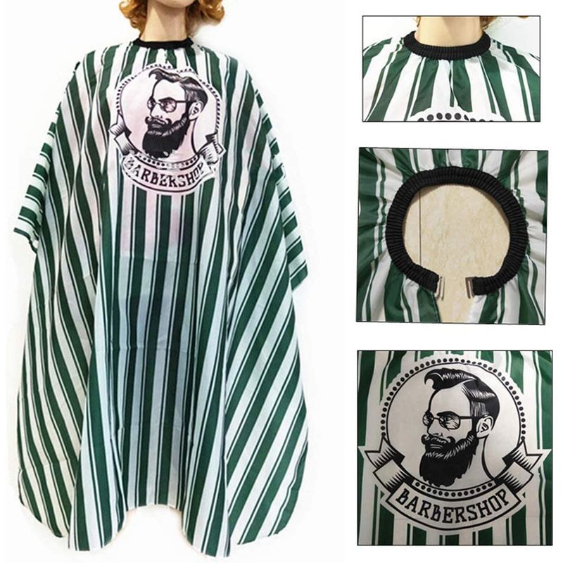 GENERICO - Capas De Corte Cabello Grande Ajustables Barberia Peluqueria Largas.