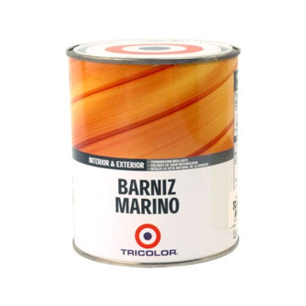 TRICOLOR - BARNIZ 1/4 GAL ROBLE TRIC