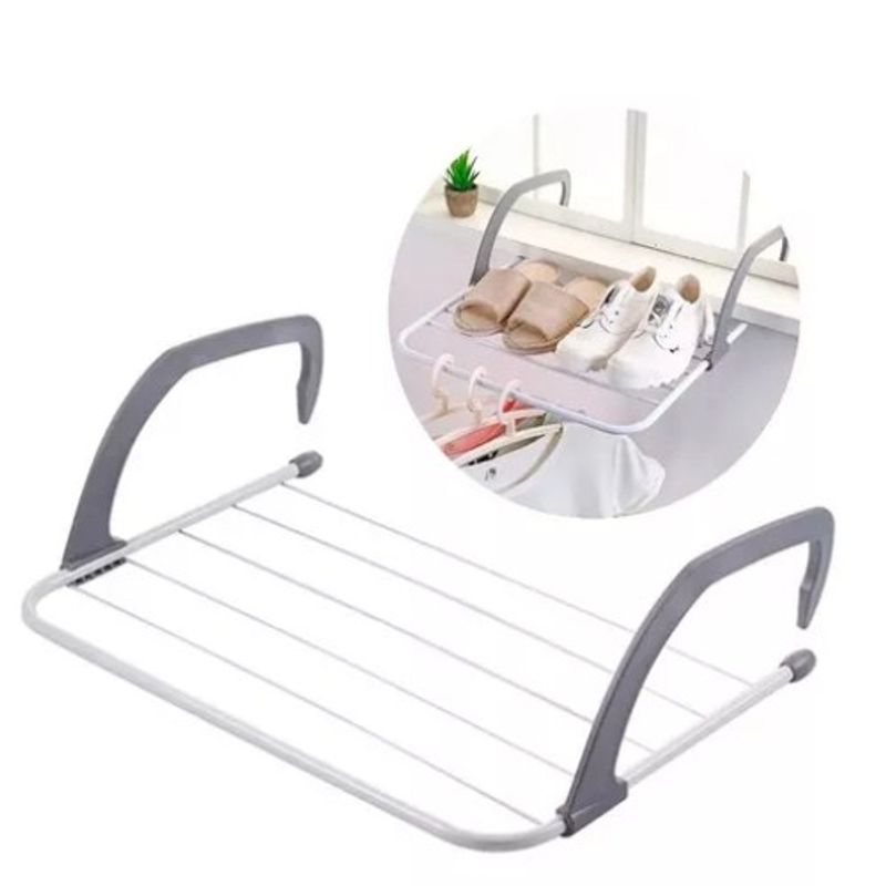 GENERICO - Soporte Aéreo Plegable Tendedero Colgador Portátil SG103561